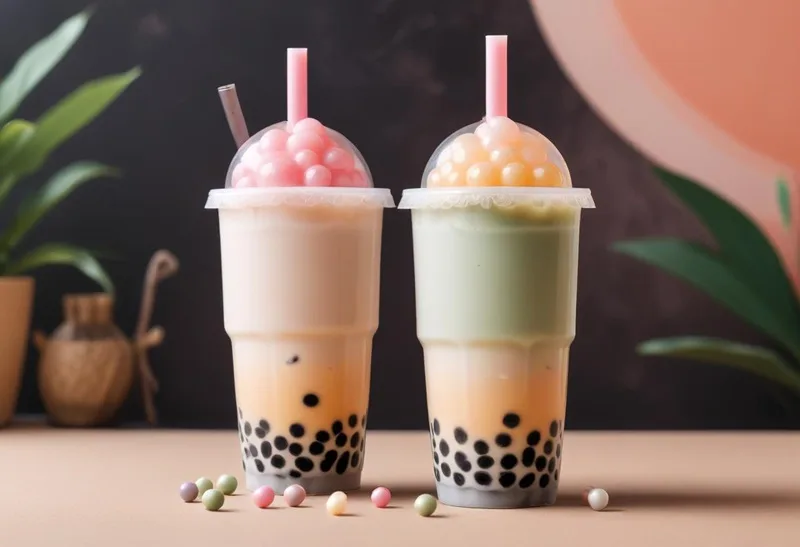 Các loại topping như kem cheese hay trân châu đường đen là yếu tố khiến lượng calo tăng cao.