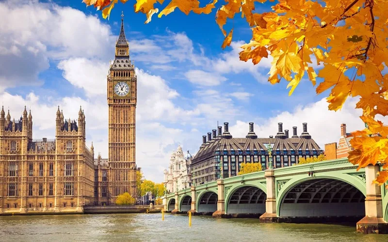 Góc chụp toàn cảnh tuyệt đẹp của Big Ben từ khu vực South Bank.